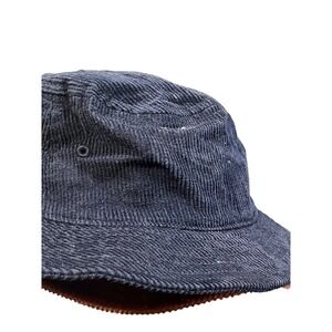 American Needle Corduroy Bucket Hat Navy Blue Size S/M Quality Made